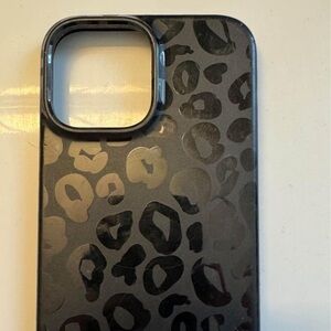 Black leopard Casely phone case for iPhone 13 Pro Max